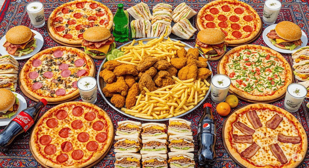 تاریخچه جامع فست فود و سفر آن به سفره ایرانی